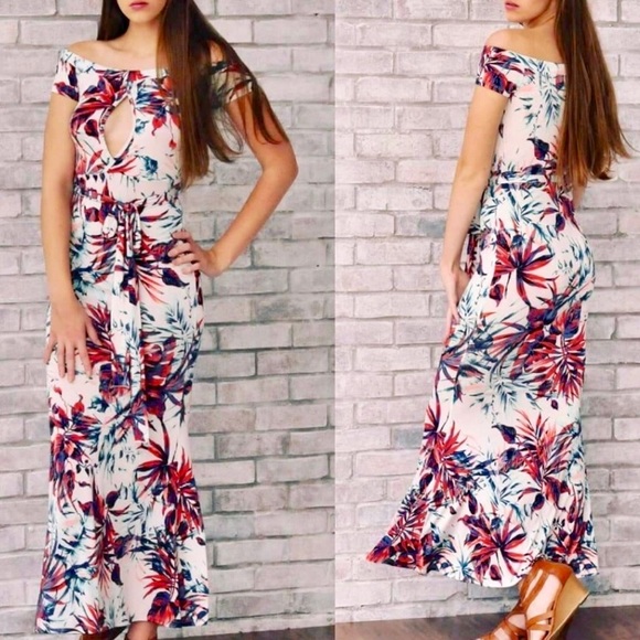 ‼️ $10Tropical Print  Dress‼️ - Picture 2 of 3